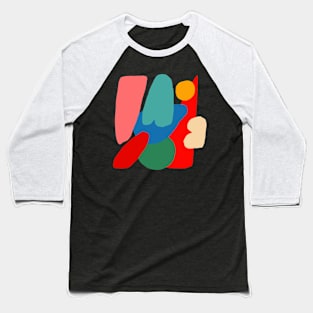 Abstraction #9 Baseball T-Shirt